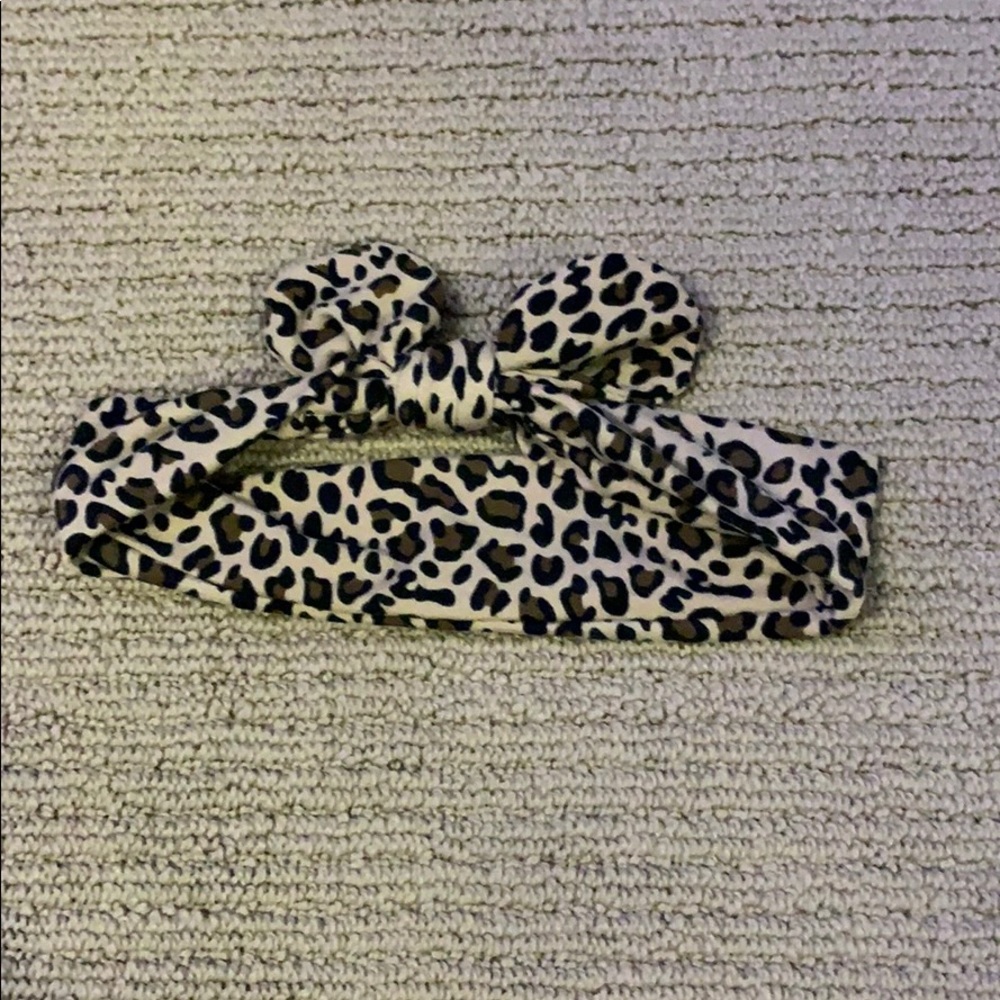 leopard print headband
